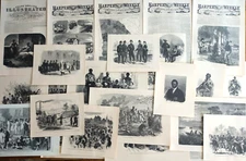 23 Historical African American Civil War Prints ~ Harper's & Leslie's Weekly
