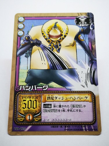 One Piece From Tv Animation Bandai Carddass Card Card Made In Korea Td C23 Ebay