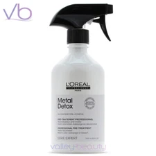 L'OREAL Metal Detox Pre-Treatment Neutralizer Before Color, Balayage, Bleach NEW