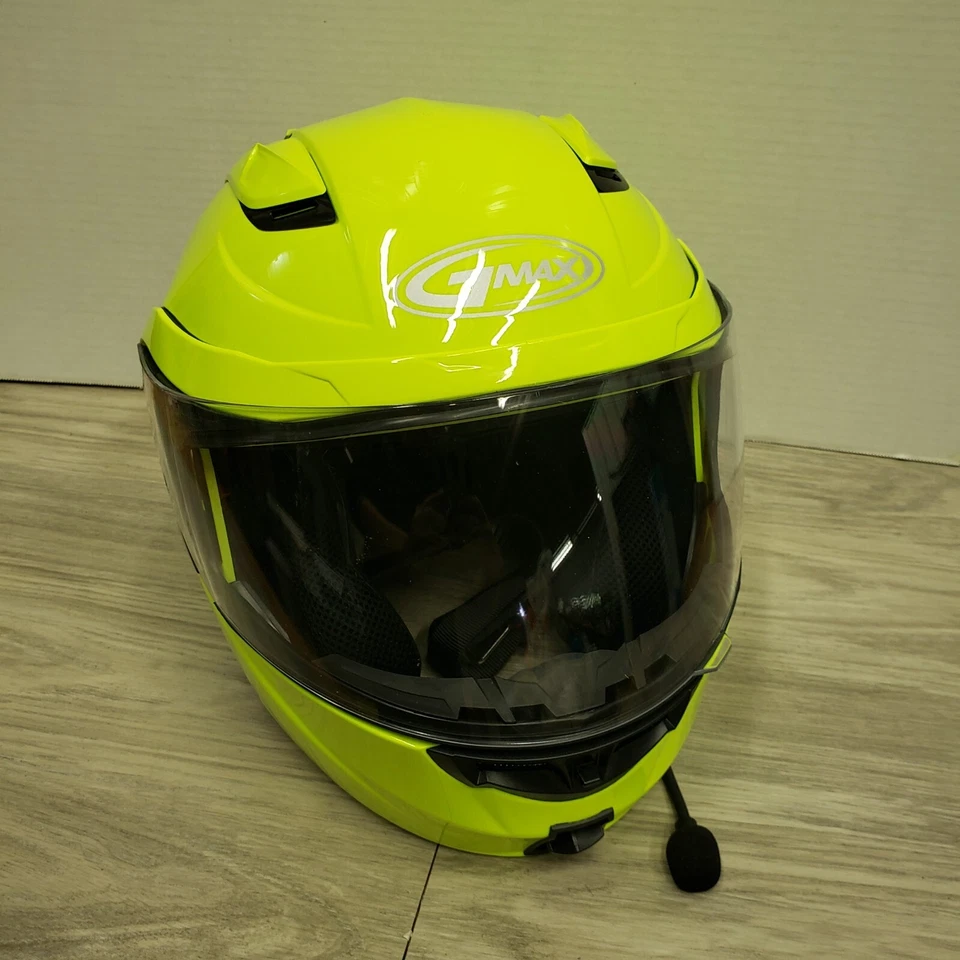 GMAX GM64 Full Face Modular Street Helmet DOT SIZE SMALL Freecom 4 Bluetooth - Image 4 of 4