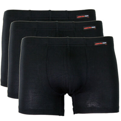 3er Pack Conta Herren Pants Short Modal Unterhosen -con-ta- Men figurbetont 