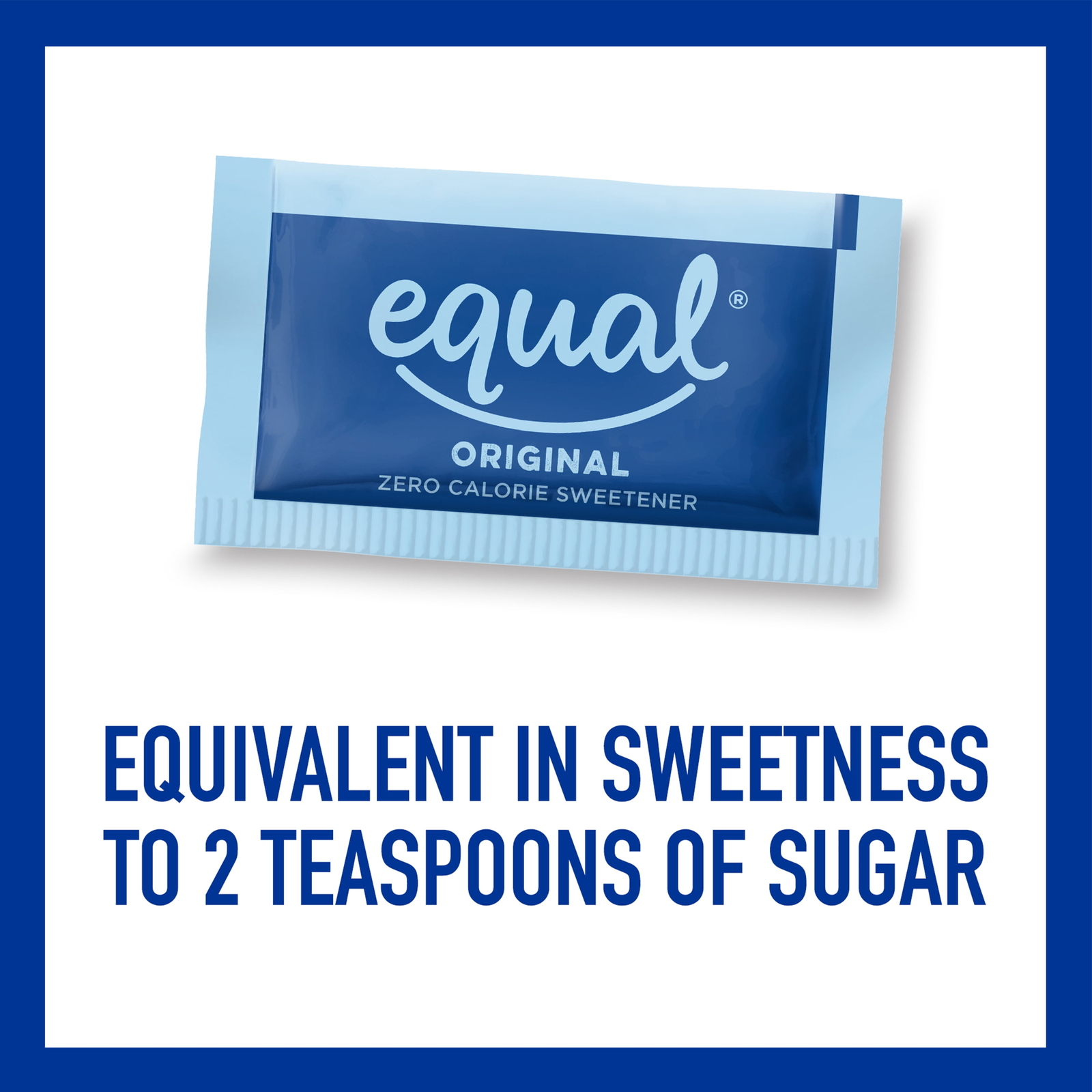 EQUAL Zero Calorie Sweetener, Sugar Substitute, 800 Packets