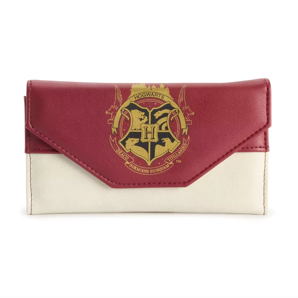 Harry Potter Hogwarts Wallet with Gryffindor Keychain - Wizarding World Gifts - Image 2 of 4