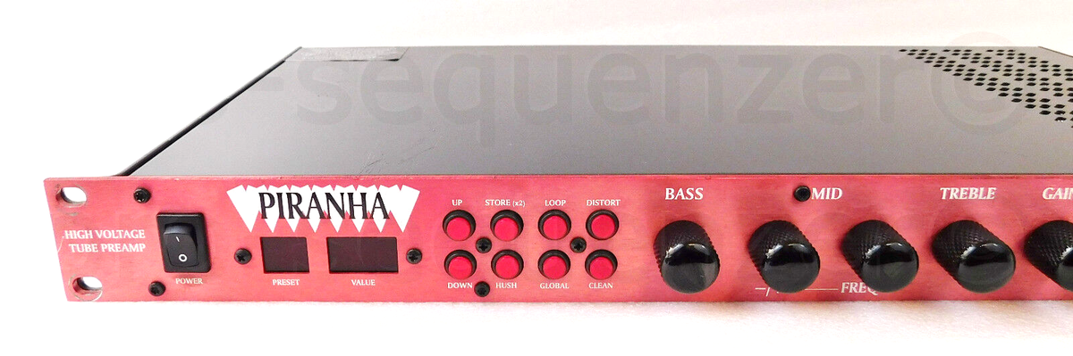 Rocktron Piranha USA High Voltage Tube Preamp mit Hush + Garantie 