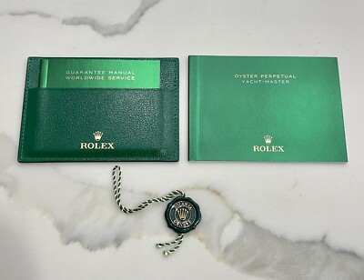 Original Rolex Yacht Master Booklet Manual FULL SET 116622 116655