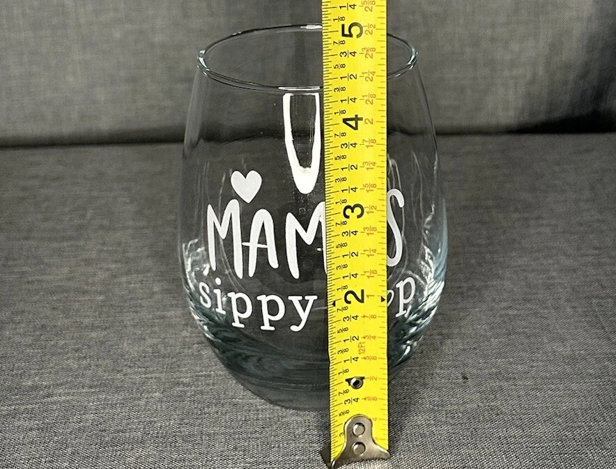 "Copa de vino sin tallo Mama's Sippy Cup, NUEVA 4"" de altura" Foto 4 de 4