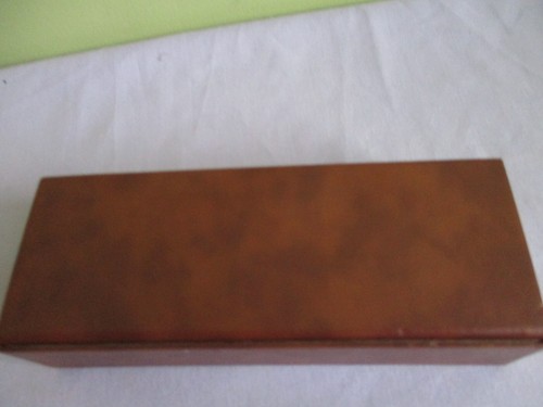 CHARLES STONE GLASSES CASE BROWN RECTANGLE 16CM X 6CM X 3.5CM - Picture 6 of 7