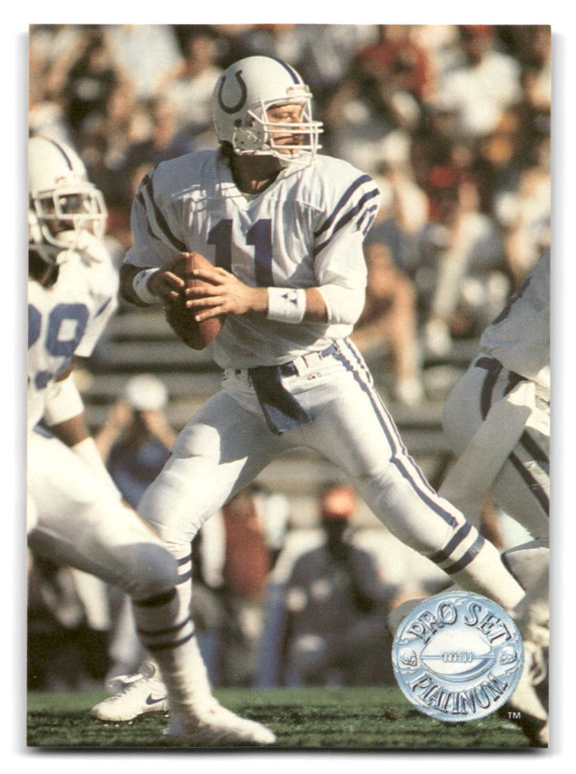 Jeff George 1991 Pro Set Platinum #45 Indianapolis Colts FOOTBALL