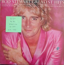 Rod Stewart Greatest Hits Vinyl Record LP VG/G+ RODTV 1 1979