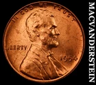 1954 Lincoln Wheat Cent - Red Choice Gem Brilliant Uncirculated  Semi-key  #K58