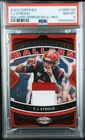 2024 PANINI CERT CERT BALLERS MIRROR RELICS RED #CBMCSD CJ STROUD 42/75 PSA 8