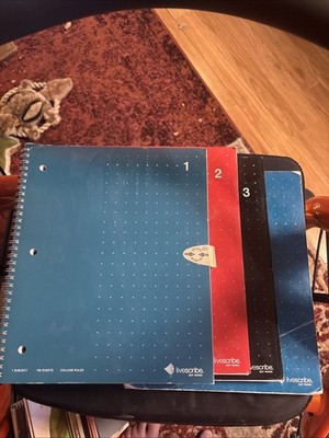 Livescribe Notebook College Ruled Sealed One Subject Dot Paper #8