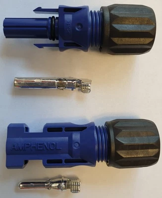 AMPHENOL® (vglb. Devalan) Stecker und Buchse für SAJ Batteriespeicher