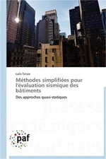 M�thodes Simplifi�es Pour l'�valuation Sismique Des B�timents (Paperback or Soft