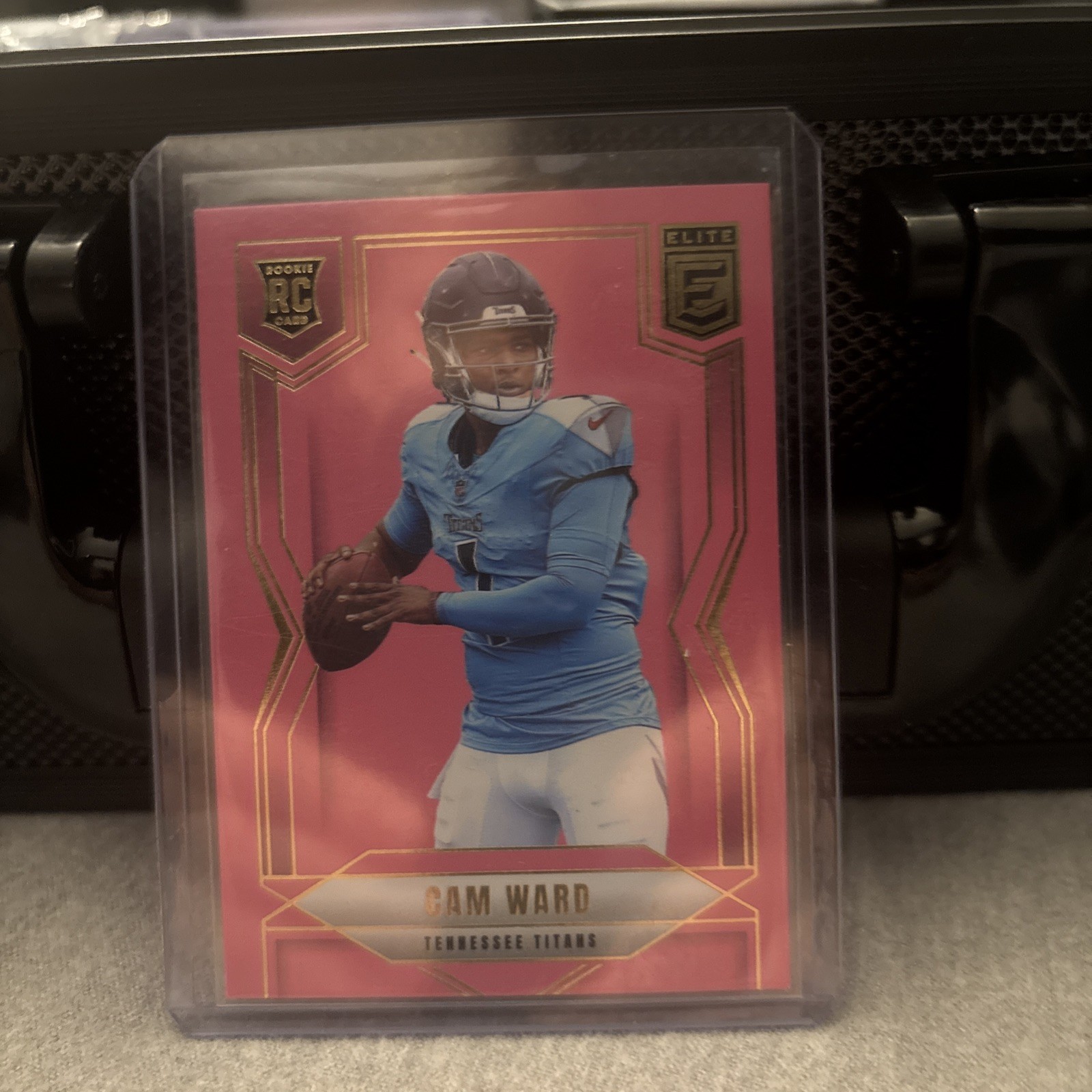 2025 Panini Donruss Elite - Rookies Cameron Ward #101 Pink Ink (RC)