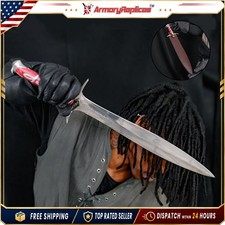 22" Sting Sword Dagger Movie Replica Polished Stainless Steel Blade + Scabbard