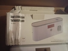 Smart Sterilization Toothbrush Holder Wall Mount White