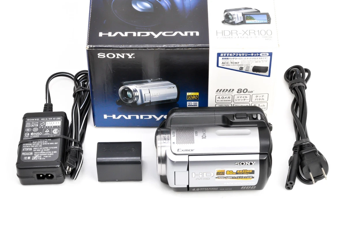Sony Handycam Hard Disk Drive (HDD) Internal & Removable Storage