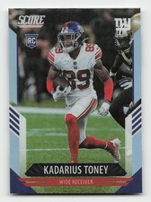 2021 Panini Chronicles #414 Kadarius Toney Score Update Rookies Silver