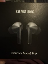 SAMSUNG Galaxy Buds 3 Pro AI Wireless Bluetooth Earbuds-Silver-SM-R630-Brand New