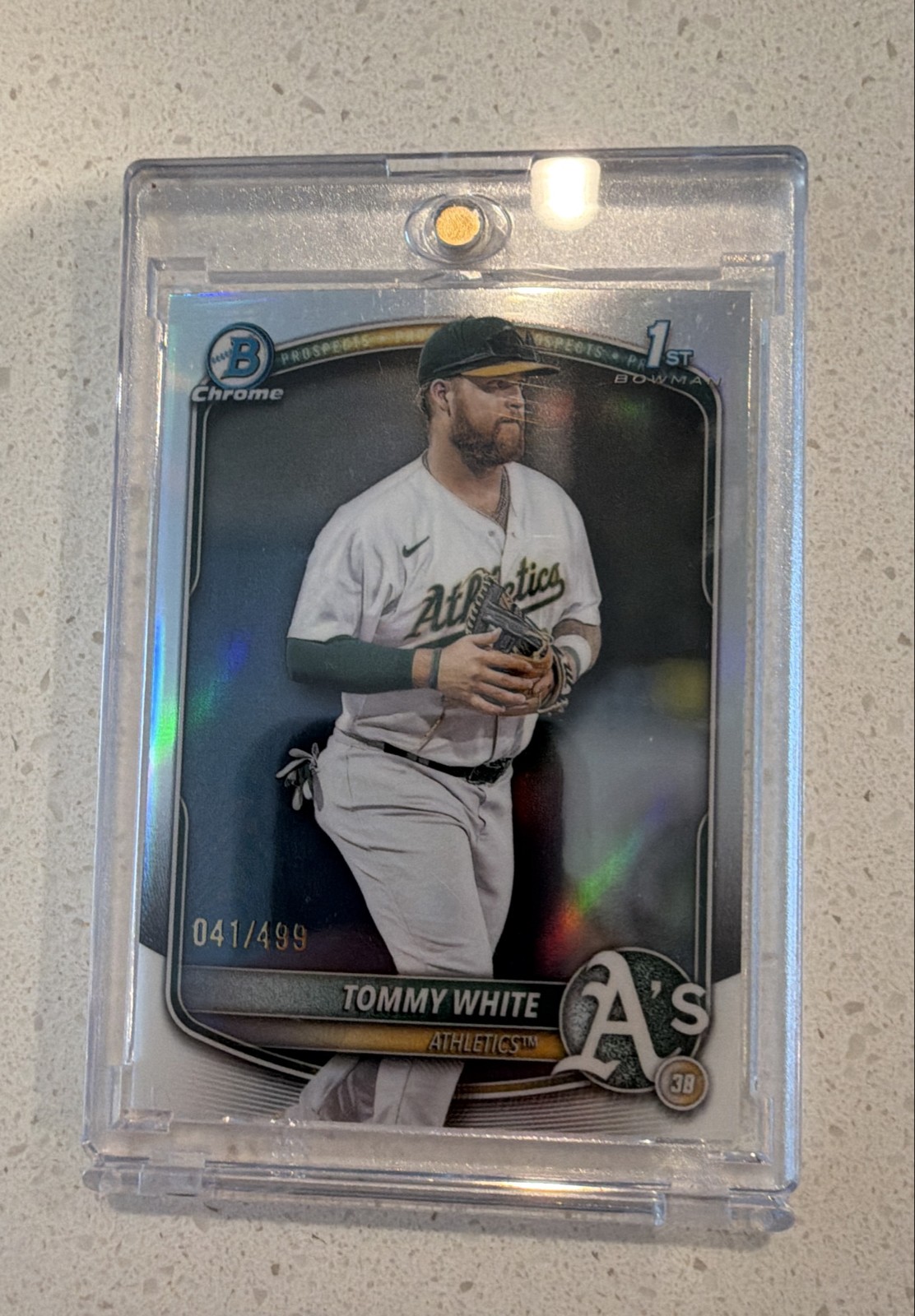 2025 Bowman Chrome - Prospects Tommy White #BCP-251 Refractor /499 (RC)