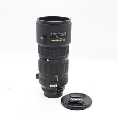 Nikon Nikkor AF 80-200mm f2.8 D ED Lens w/Tripod Mount #492