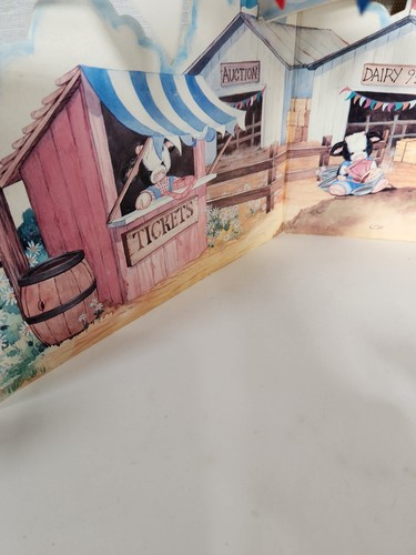 Vintage Marys Moo Moos County Fair Kühe 9-teiliges Set Hintergrund 5 Figuren & 1 Zubehör - Bild 20 von 24