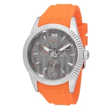 Technomarine TM-719030 Sea Dream Unisex Watch Silver 38 mm Orange Strap