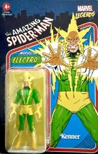 Hasbro Kenner Marvel Legends ELECTRO 3.75    Retro Action Figure. NEW & Sealed