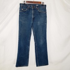 Vtg Levi's 517 Mens 32x29 Made In USA Orange Tab Blue Denim Boot Cut