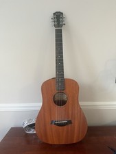 Taylor BT2 Baby 3/4 Acoustic Guitar Mahogany Dreadnought 6-String w/ Strap