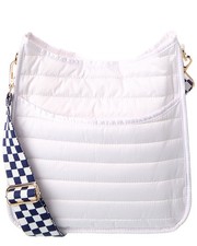 Ahdorned Everly Quilted Puffer Messenger Bag Women's