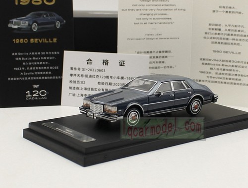 1/64 Cadillac 120th Anniversary Classic Collection 1980 Cadillac SEVILLE Diecast