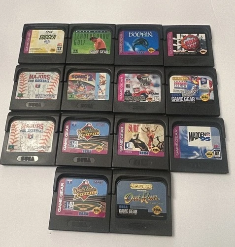 14 Game Sega Game Gear Lot