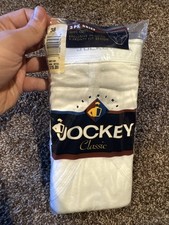Vintage 1997 Jockey Classic Y-Front Briefs 3-Pack White Size 38 New Sealed