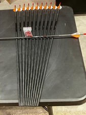 12 PSE Carbon Force Radial X Weave 200 Blazer Vanes Dozen