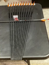 12 PSE Carbon Force Radial X Weave 200 Blazer Vanes Dozen