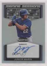 2022 Panini Prizm Draft Picks Signing Sessions Junior Marin #SS-JM Auto 0c6