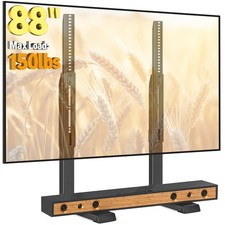 Universal TV Stand, Large TV Legs for 37-86 Inch Flat Curved TVs with Cable Mana