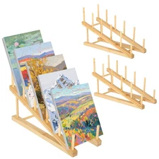 Rainmae 3 Pack Small Art Drying Rack Art Storage Rack for Classroom 5 Layers ...