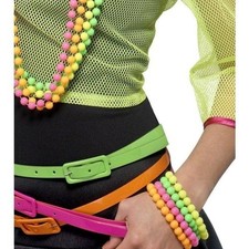 Beaded Bracelets Adult Neon