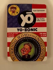 1998 Bill Clinton Monica Lewinsky Satirical Blo-Yo Yo-Yo Super Spin Meister NEW