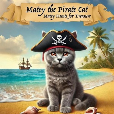 Matey the Pirate Cat: Matey Hunts for Treasure by The Skipper Paperback Book
