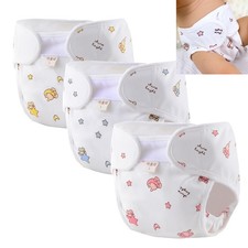 Cotton Diapers Soft Reusable Diapers For Reborn Baby Dolls Accessories DIY Gift