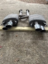 LEXUS 2015-2019 RC-F RCF OEM REAR RIGHT & LEFT MUFFLER QUAD EXHAUST PIPE TIP