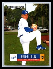 2005 Donruss Baseball #221 Hong-Chih Kuo Rookie Card RC Los Angeles Dodgers. rookie card picture