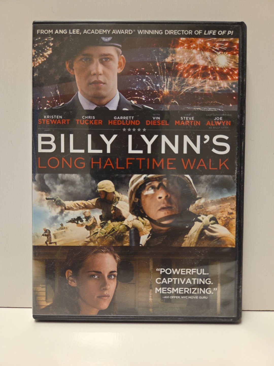 Billy Lynn's Long Halftime Walk Movie DVD Military Army Van Diesel Chris Tucker