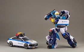 TOBOT C Transforming Police Car Robot Hyundai Sonata Action Figure Toy