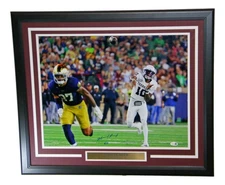 Marcel Reed Signed 16x20 Texas A&M Aggies Photo Framed JSA