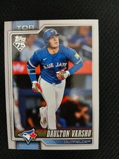2026 Topps Series 1 - Daulton Varsho #2 - Toronto Blue Jays 